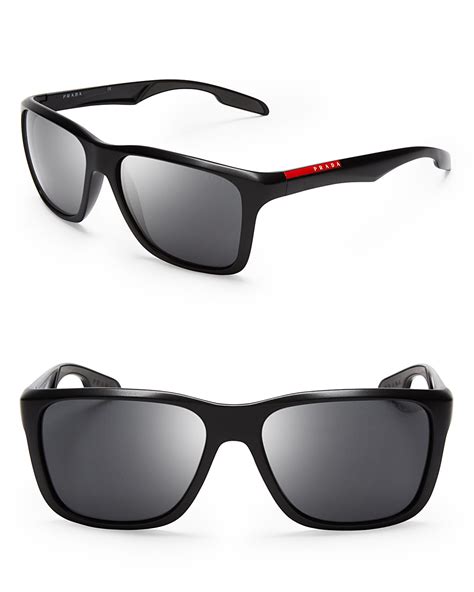 prada black men's sunglasses